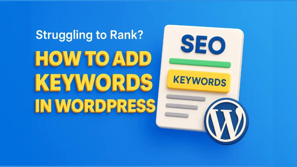 How to Add Keywords in WordPress