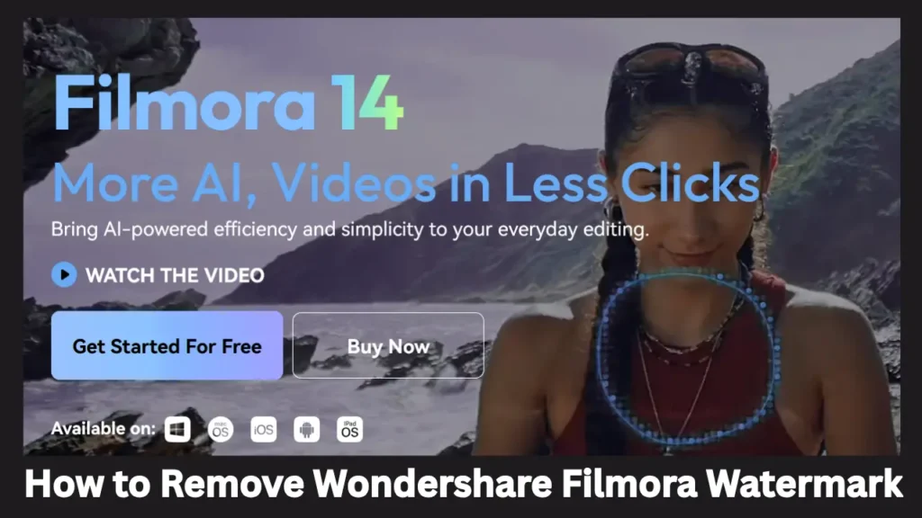 How to Remove Wondershare Filmora Watermark
