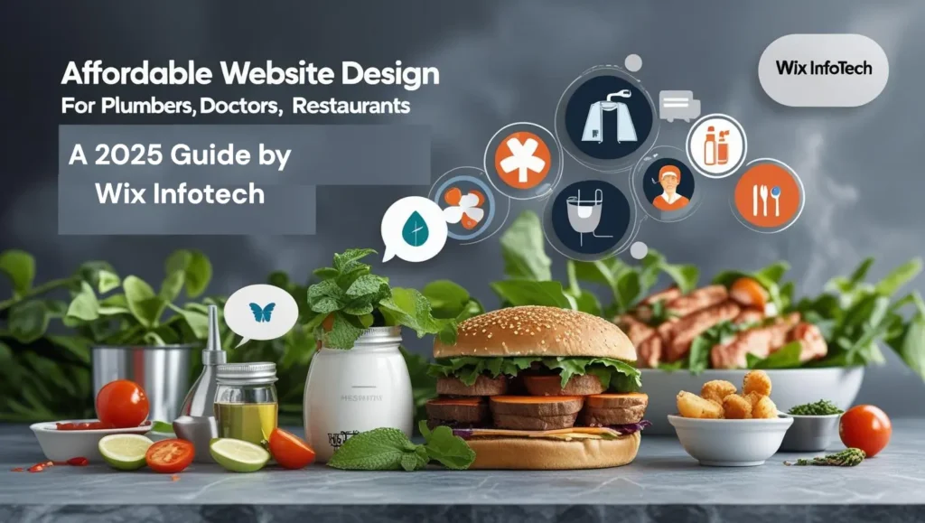Affordable Website Design for Plumbers, Doctors, Restaurants