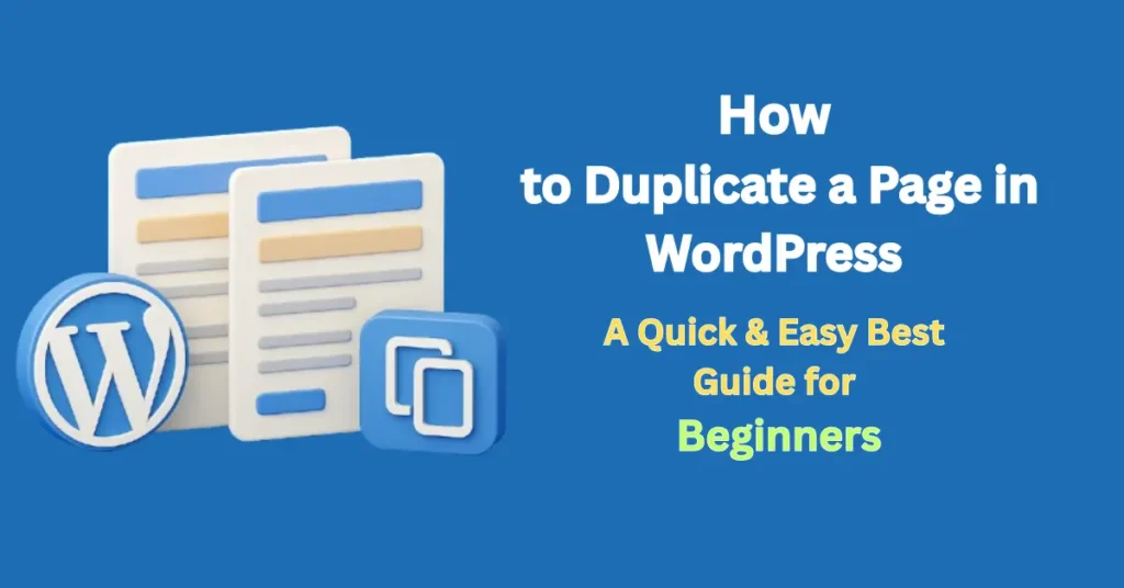How to Duplicate a Page in WordPress