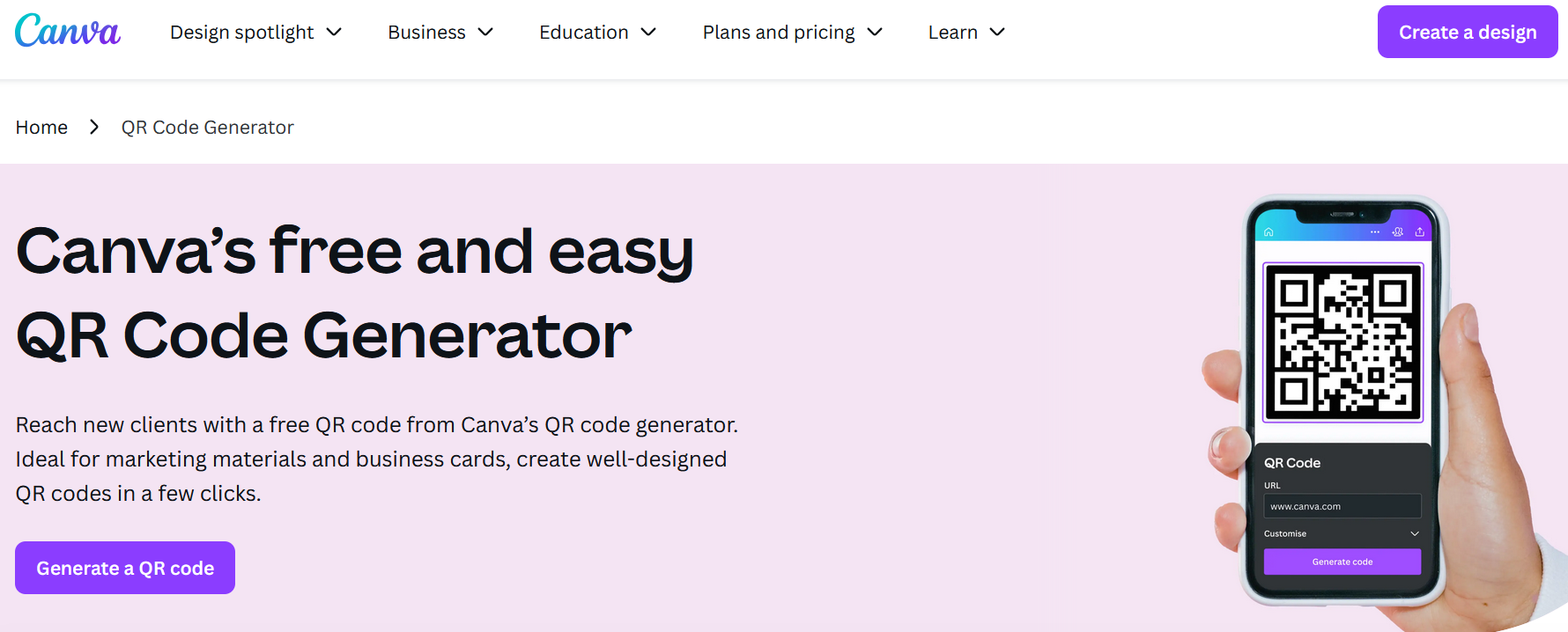 How to Create a QR Code in Canva